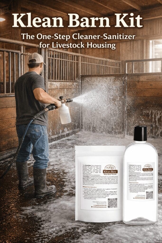Klean Barn Kit - 8 Pouch-Powder/32oz Liquid